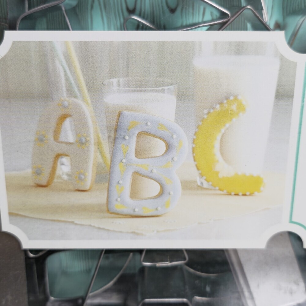 Martha Stewart Alphabet Cookie Cutters A–Z 26pc Metal Set Macy’s Exclusive - Picture 4 of 6